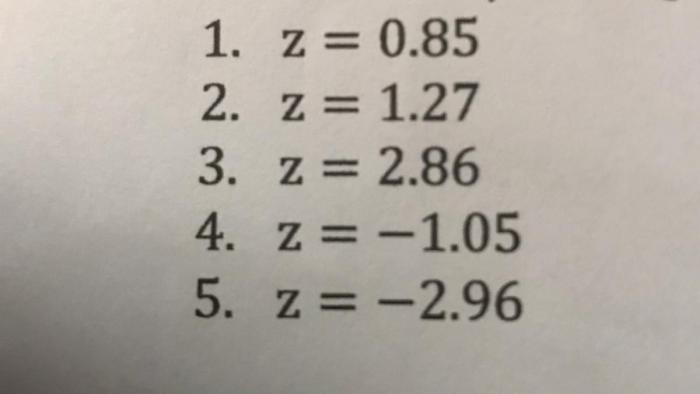 The area to the left of z is 0.9750