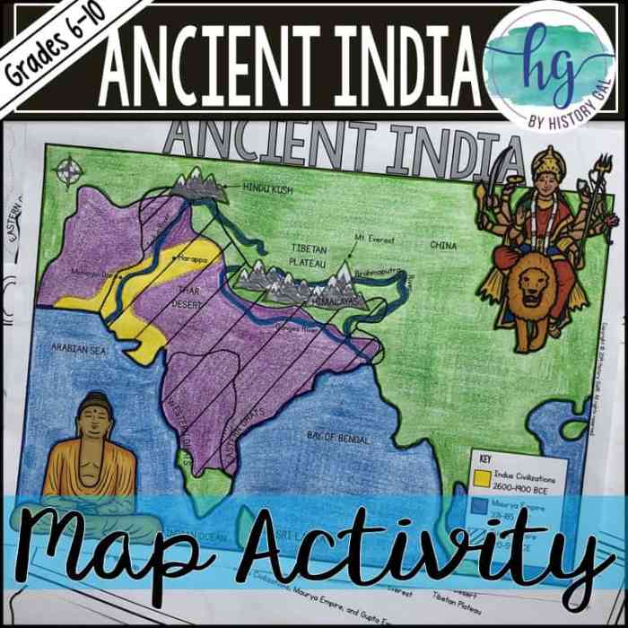 Ancient india map worksheet answer key