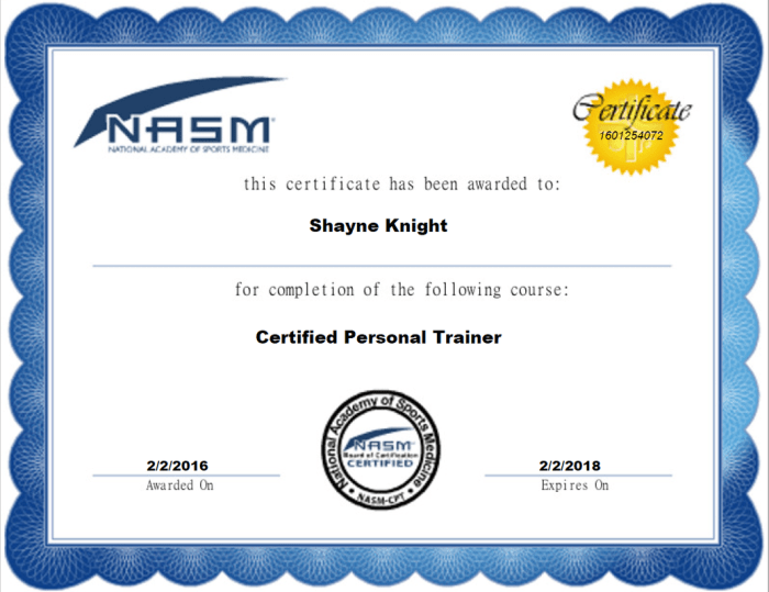 Nasm nutrition certification exam answers